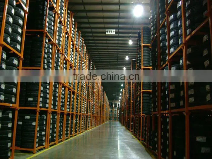 China factory hot selling tire storage stacking metal post rack