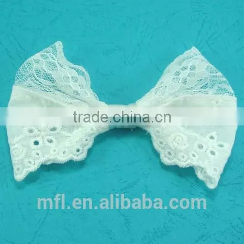 2014 hot sale high quality lace ribbon bow