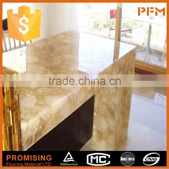 China best price u shape kitchen granite countertops red
