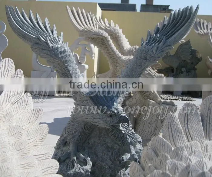 Granite Eagle Statue, animal sculptures and carvings
