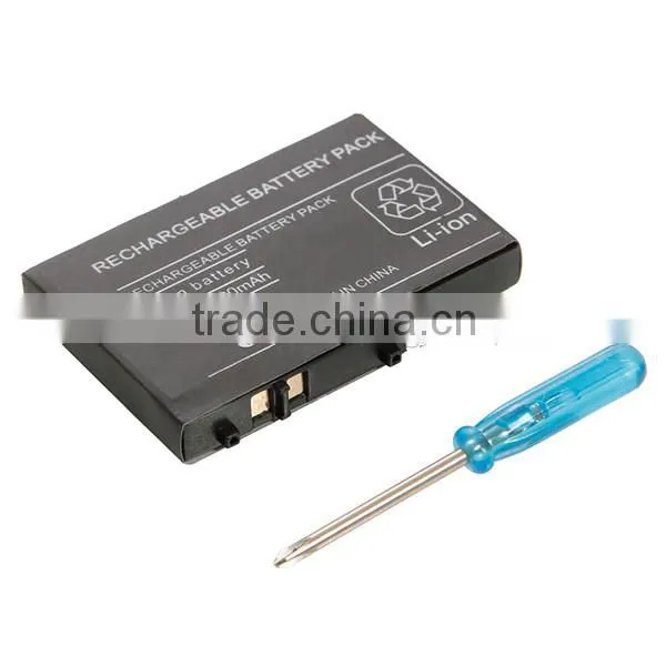 2000mAh 3.7V Rechargeable Battery for NDSL Battery Pack