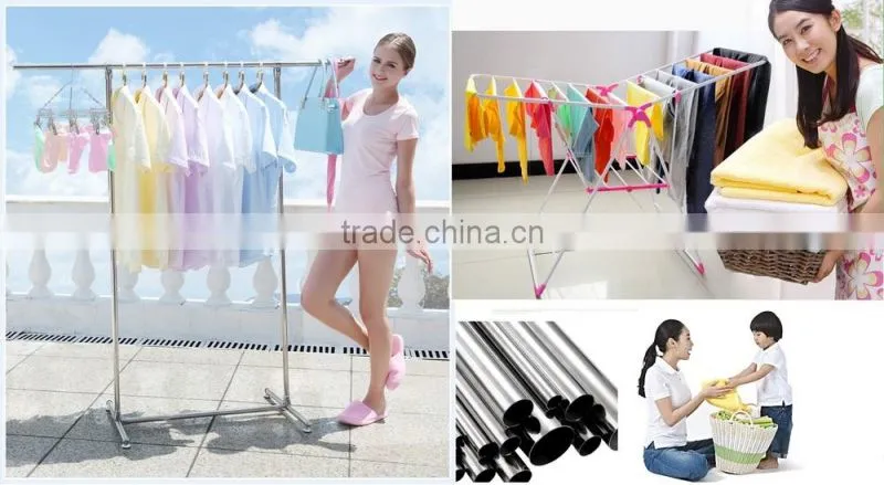 2015 high quality X type stand clothes drying rack