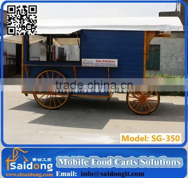New hot sale food trailer mobile food cart with best quality