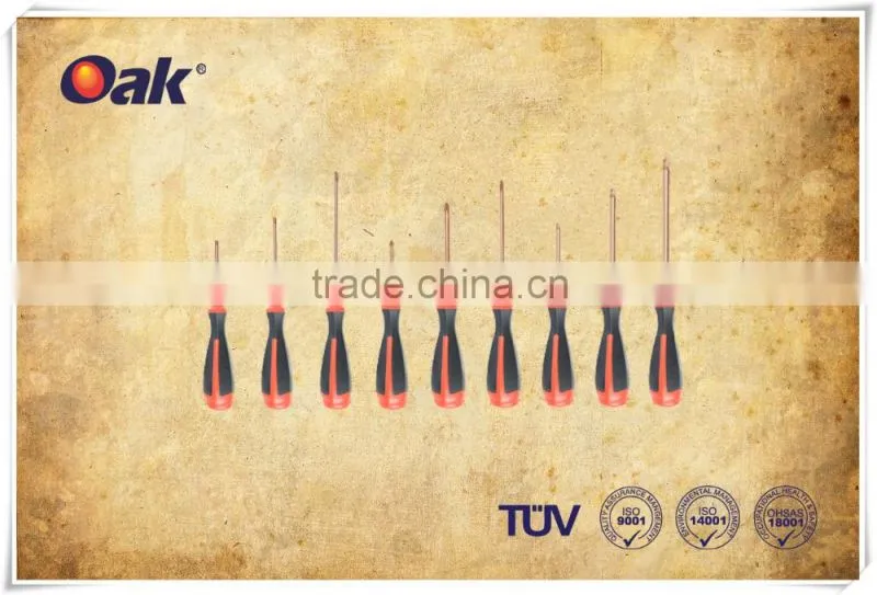 precision screwdriver bit set for computer slotted head short blade