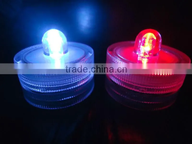 led SUBMERSSIBLE candle,led waterproof tea light,led submersible candle