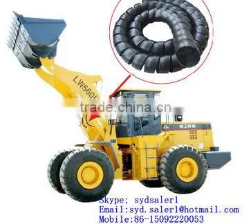 Hose guard making machine / safe spiral wrap machine price
