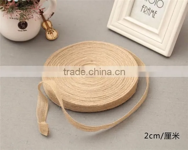 Factory Direct Sale High Quality Hemp Jute Webbing