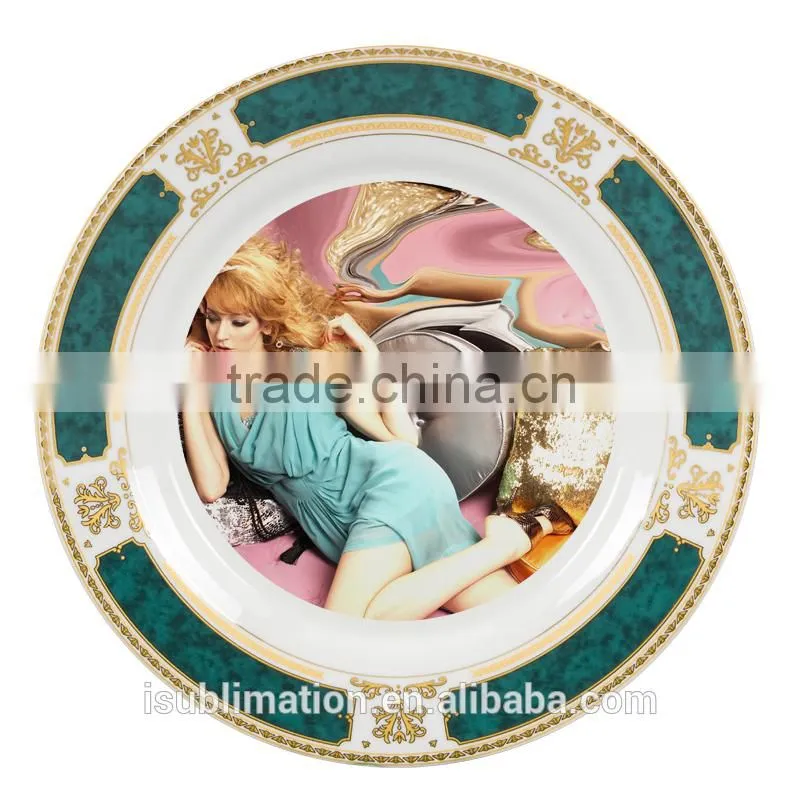 Coated photo plate for sublimation
