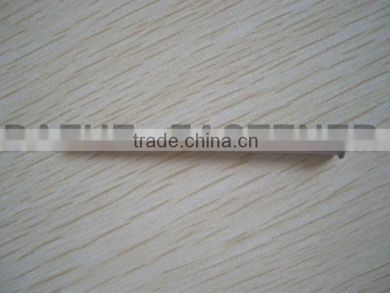 flat and round head aluminum rivet