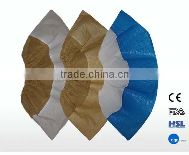 Disposable medical CPE shoe cover overshoes