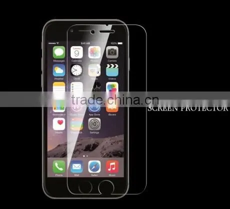 Alibaba gold supplier 9H 2.5D Tempered Glass Screen Protector for iPhone 6 6s plus