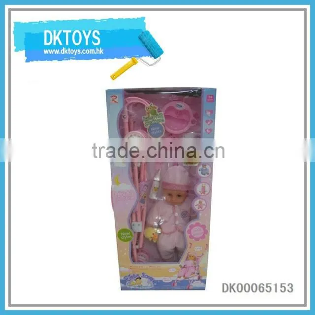 Lovely doll strller toy for kids with doll