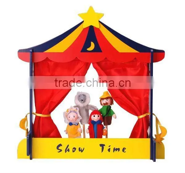 Wooden Puppet Theater