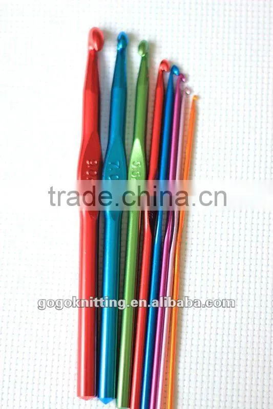 aluminum bamboo plastics crochet hook