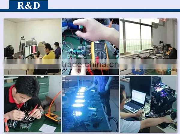 IP68 waterproof RGBW 54pcs 3watt 4in1 LED theater light