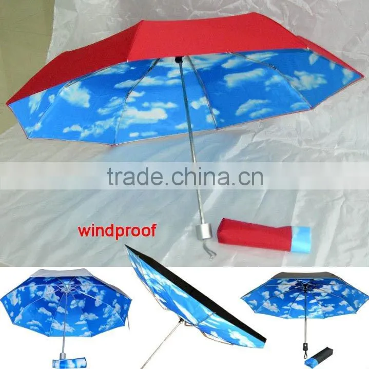 21inch 6k 3 folding cheaper portable pencil umbrella