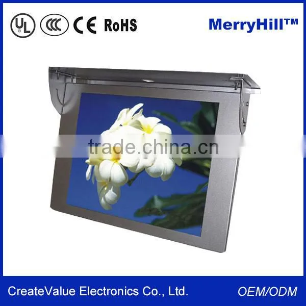 3G WIFI Android Touch Screen 15/ 17/ 18.5/ 19/ 22 inch USB Powered 24V Bus Coach LCD Monitor