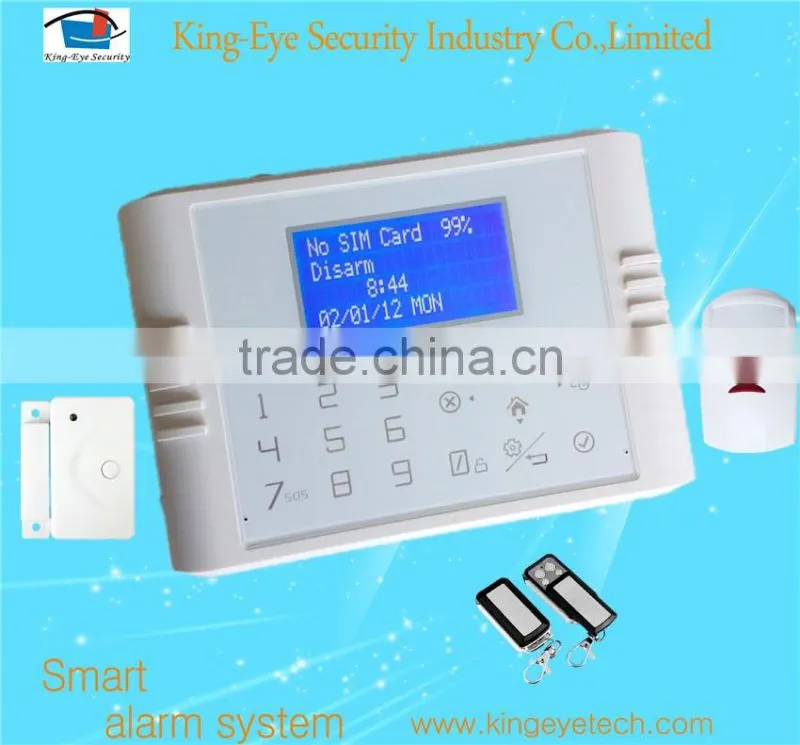 APP control competitive price gsm home burglar security alarm system siren