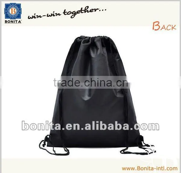 Fashion polyester cheap fabric drawstring shoe bag,dust bags