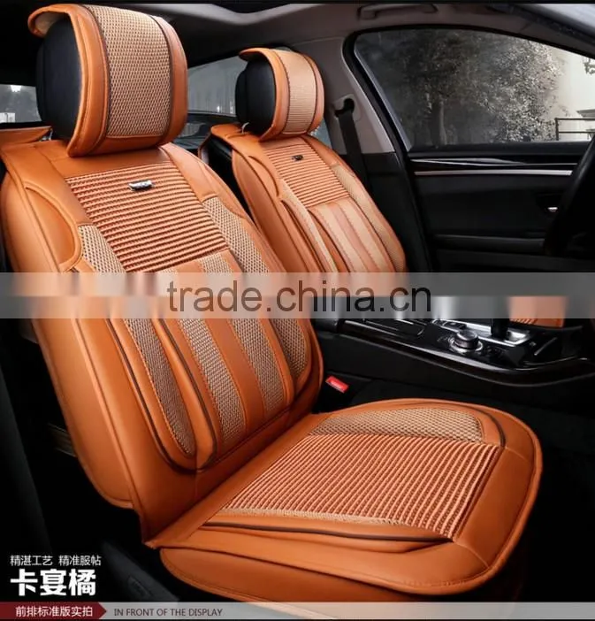 In stock and cheap leather car seat cushion cover set and In stock and cheap leather car seat cushion cover set