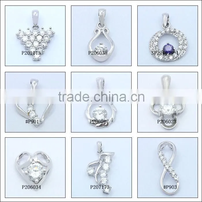 Wholesale 925 sterling silver circle pendant