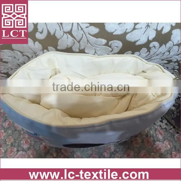 wholesale made of high grade polyester suede fabric throw pillow with custom designs embroideried(LCTP0054)