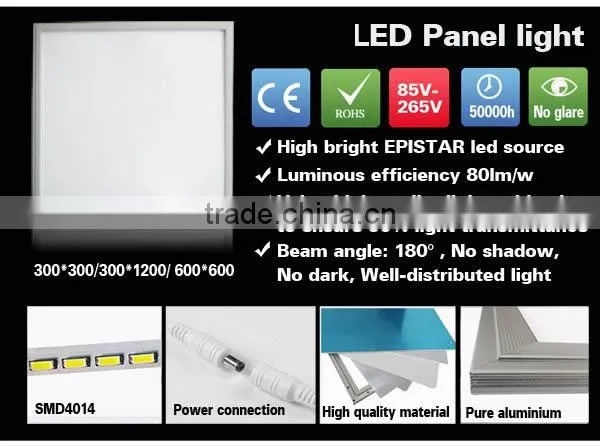 36W LED panel light