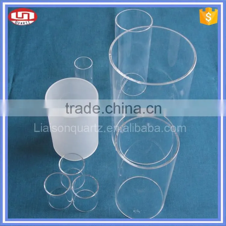 Hot Sale clear Large diameter quartz glass tube