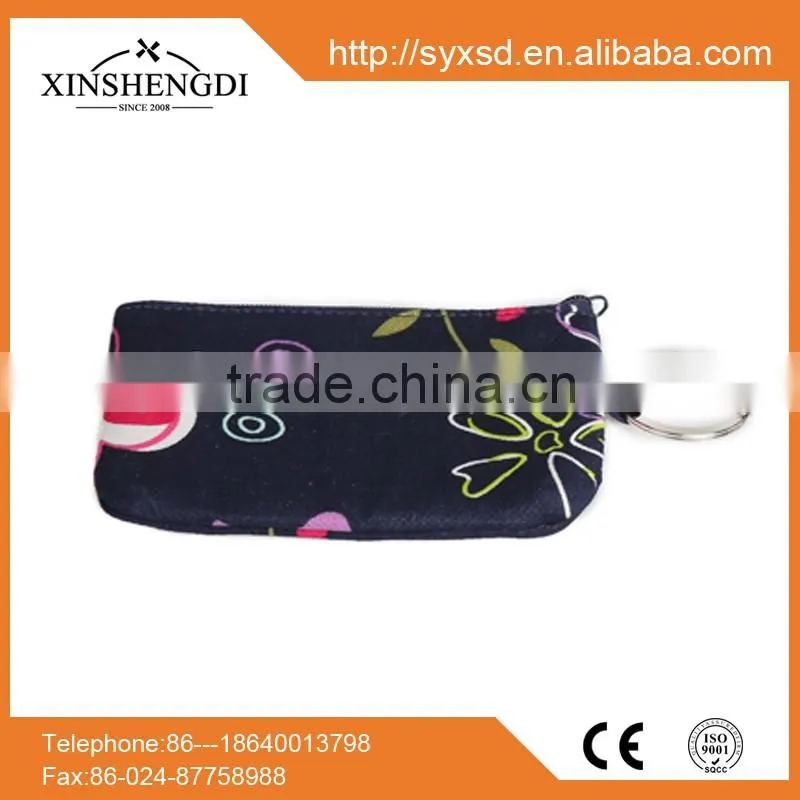 RE127 Best Seller fashion cotton quilted business card holder