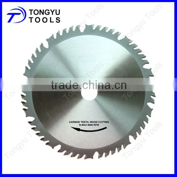 TCT cutter saw blade, 180mm circular saw blade for plywood, fiber discs