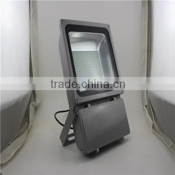 100w SMD flood lights/vedio film LED pure white cast glass lighting