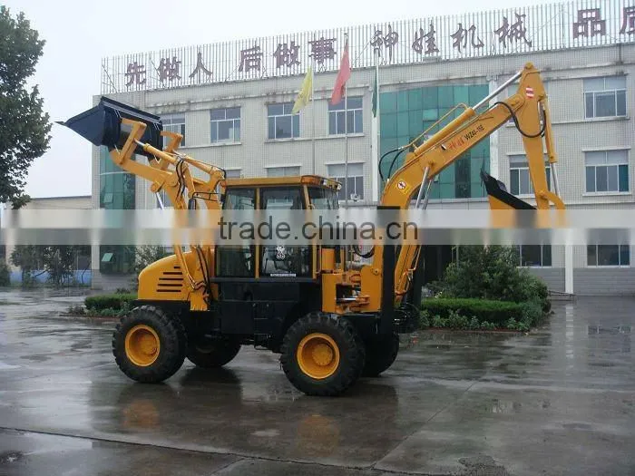 shenwa hot selling SW40-15E backhoe loader