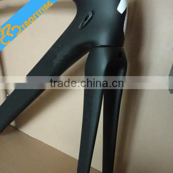 New Model yellow chinese carbon road bike frame,Beautiful Chinese Carbon Bike Frame For Racing
