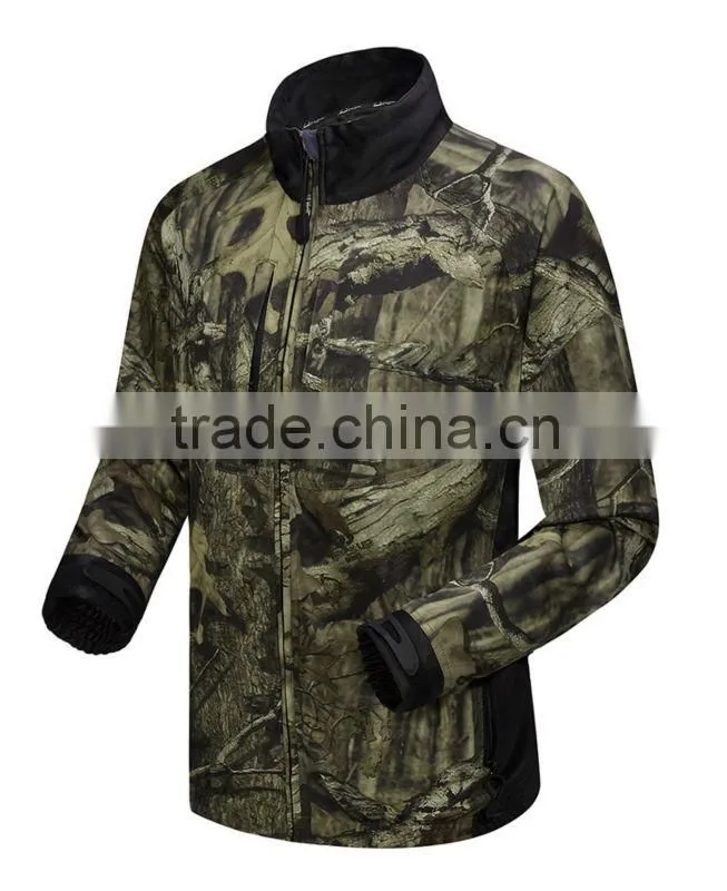 winter camo hunting jacket