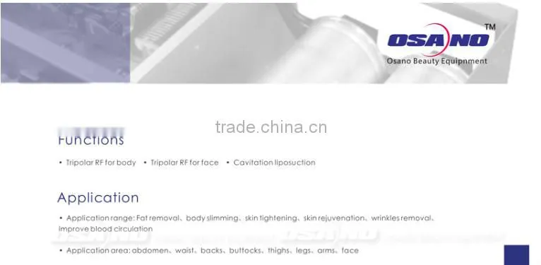 rf radio frequency machine & ultrasonic cavitation machine & rf cavitation machine with rf frequency range LM-VR100 hone use