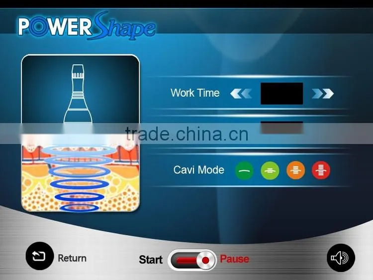 Home Use Vacuum RF Beauty Machine With CE /Best Ultrasound Cavitation Machine