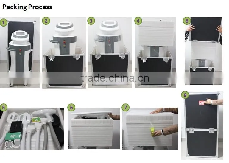 Super combination of SHR fast hair rermoval, laser tattoo removal, IPL home use hair removal machine