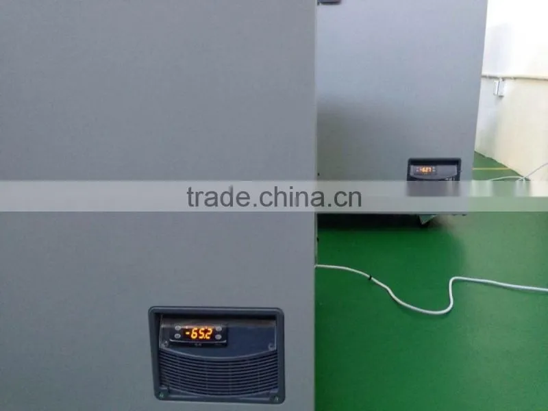 -60 Celsius chest type freezer tuna store sea food deep freezer