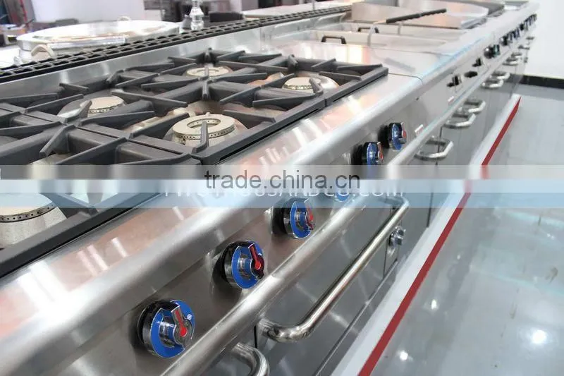 4 Burners Gas Range, 1 Baking Oven, 1 Grill - Electric Oven, TT-WE157D