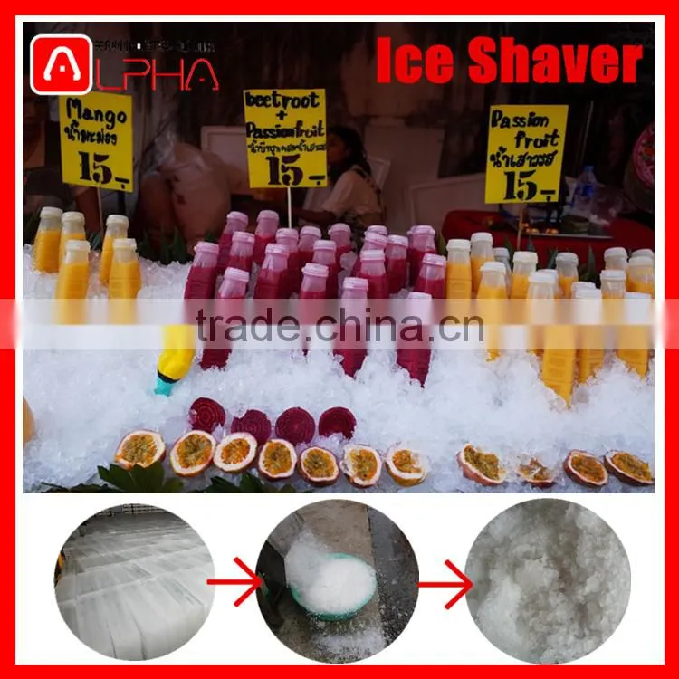 300-500KG/H Sea Food Fruit Use Commercial Ice Crusher Machine