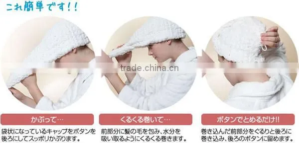 Organicare Water Absorption Hair Cap For Bath Time