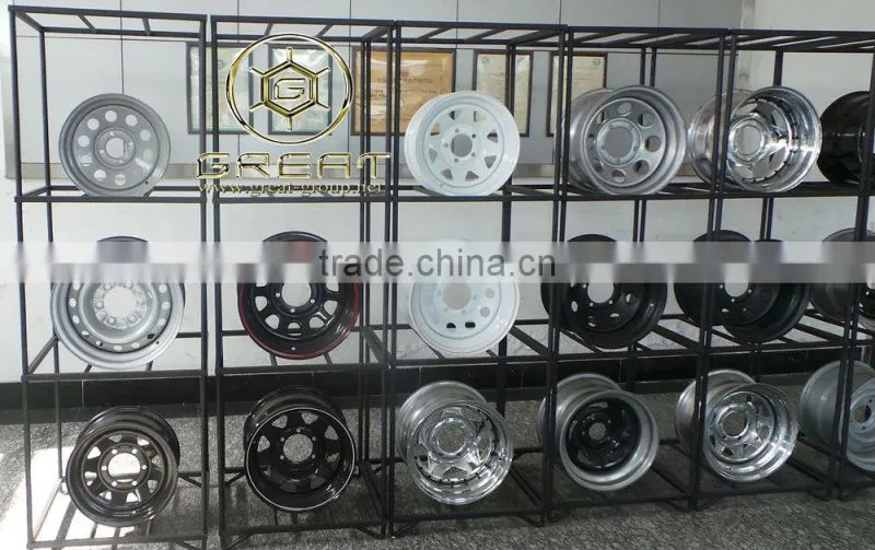 13x5.5J passenger steel rim automobile wheel