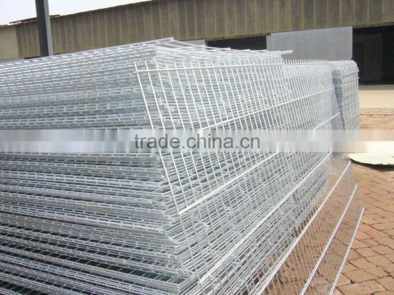 Galvanized welded wire mesh panel