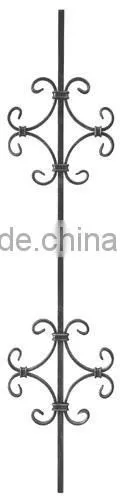 Wrought iron balusters