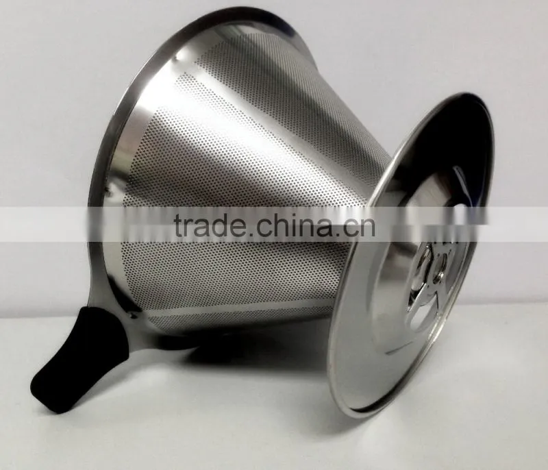 Portable, Paperless Pour Over Coffee Dripper With Stand Coffee Maker & Brewer