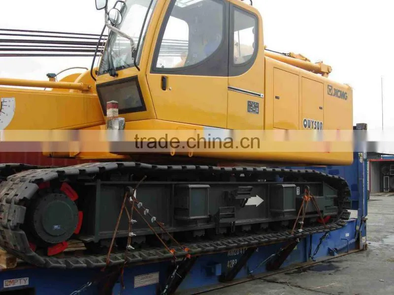 Cheap sale 50Ton crawler crane QUY50A in good working