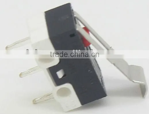 mini micro switch with Arc lever 1A 250V,KW10-Z3P