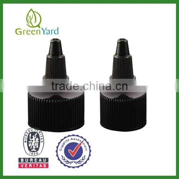 Plastic snap hinge cap