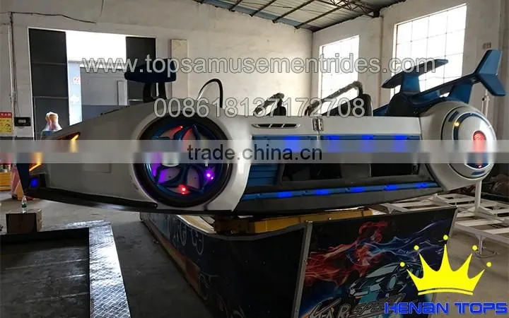 Kid Fairground Ride Outdoor Amusement Equipment Flying Mini Car