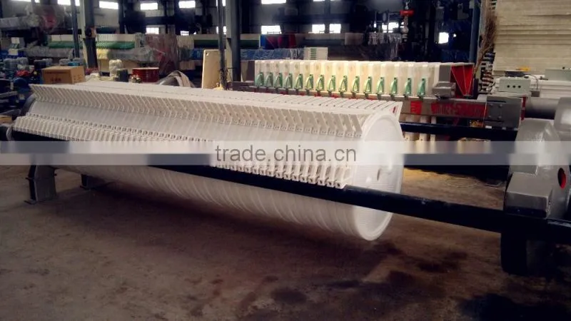 big stress round plate filter press